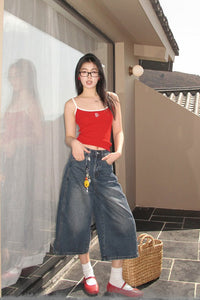 Modeartikel mit Denim