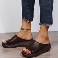 Offene Plateausandalen für Frauen - Clarissa
