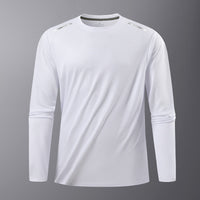 Langärmeliges Dry Fit Sport-T-Shirt für Männer - Hjalmer