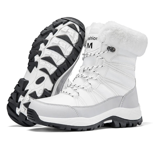 Gepolsterte Winterstiefel mit Warmfutter - Enna