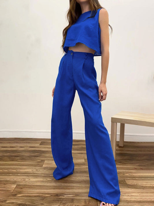 Esther - Zweiteiliges Boho-Hosen-Set