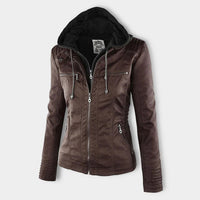 Lederjacke Damen robuste Eleganz mit Hochwertigem Leder für Stilbewusste Frauen und urbanem Look - Monika