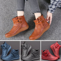 Hilda -  Neue britische wasserdichte Stiefel in Retro-Qualität