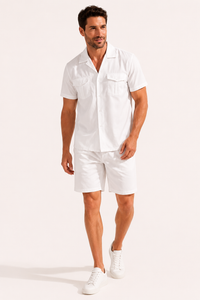 Herrenhemd und Shorts mit zwei Taschen - Matthis