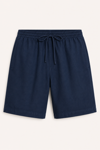 Herren Bermudashorts aus Leinen mit Gummizug - Levin