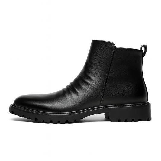 Herren-Stiefeletten aus Leder - Larenzo
