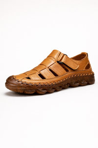 Geschlossene Herrensandalen mit ergonomisch geformtem, verstellbarem Verschluss - Darven