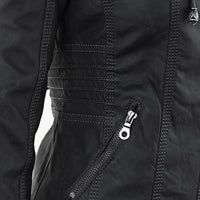 Lederjacke Damen robuste Eleganz mit Hochwertigem Leder für Stilbewusste Frauen und urbanem Look - Monika