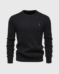Geflochtener Strickpullover für Männer - Lioren