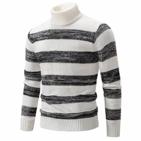 FRANCE - Gestrickter Patchwork-Pullover für Männer