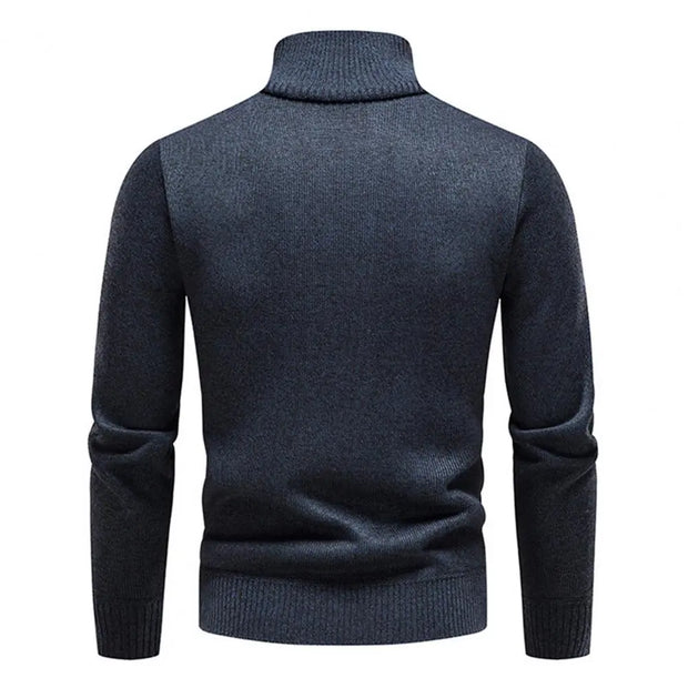 GUSTAV - Farbkontrast-Winterpullover