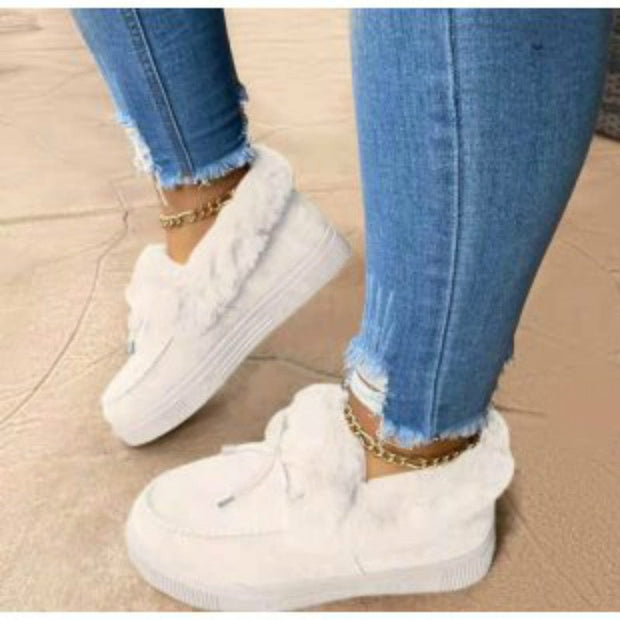 Cosy Moments - Gefütterte Schlupfschuhe aus Wildleder
