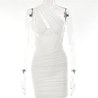 Zoey - Eng anliegendes Abendkleid aus Mesh