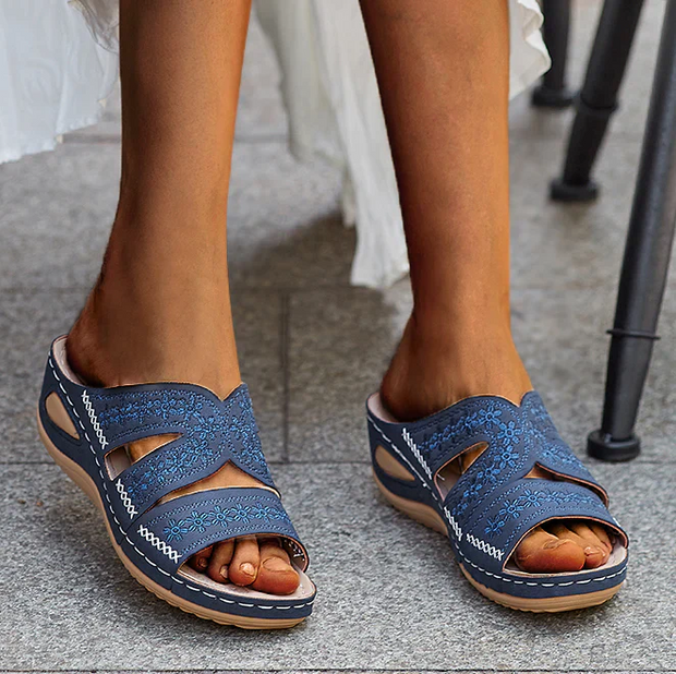 Telma - Hochwertige Sandalen mit dickem Plateau