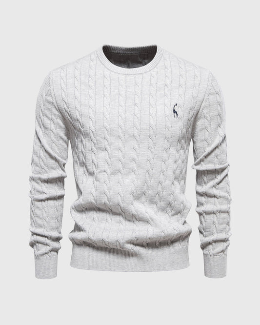 Geflochtener Strickpullover für Männer - Lioren