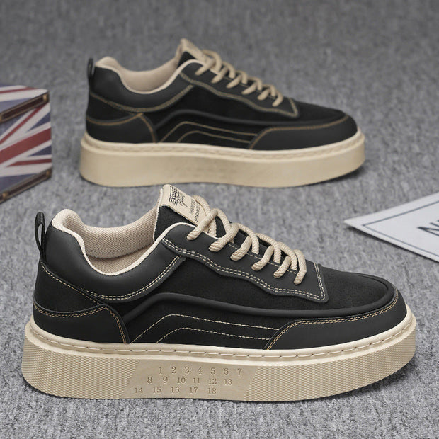 Herren Freizeitschuhe minimalistisches Design erhöhte Sohle - Aurelio