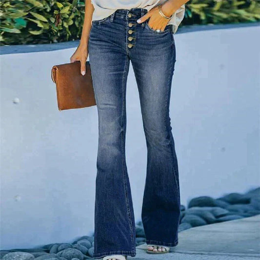 Kerryl - Denim-Hose mit hoher Taille