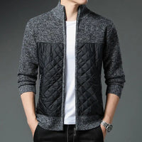Gesteppte Strickjacke für Männer - Foster