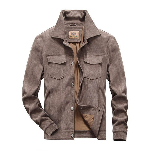 Herrenjacke aus Wildleder - Massimo
