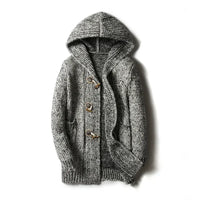 Herren-Kapuzenstrickjacke - Marlow