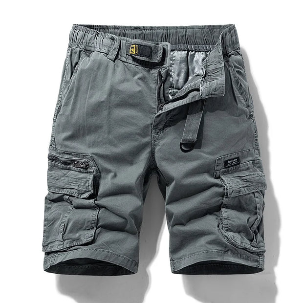 Tarnfarbene Cargo-Shorts mit mehreren Taschen für Männer - Ranger