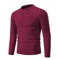 Herrenstrickpullover mit langen Ärmeln und Rundhalsausschnitt - Odrin