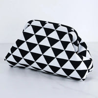 Women's gewebte Tasche Frühling Sommer Stil mit gestreiften Design