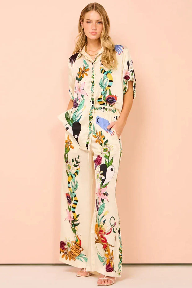 Ely Floral Print Set