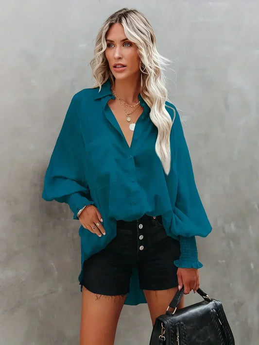 Anna Klassisches Langarmshirt Damen – Zeitlos und Vielseitig