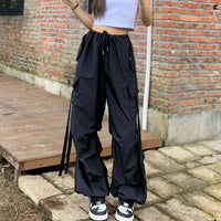 Franca Hose - Damen Baggy Pants mit großen Taschen im Retro-Stil