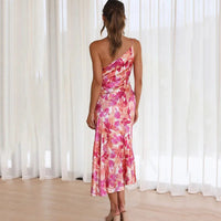 Sofy - Elegantes Midikleid mit Neckholder für Frauen