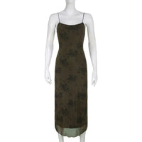 Verona - Vintage-Kleid aus floraler Spitze mit transparentem Overlay