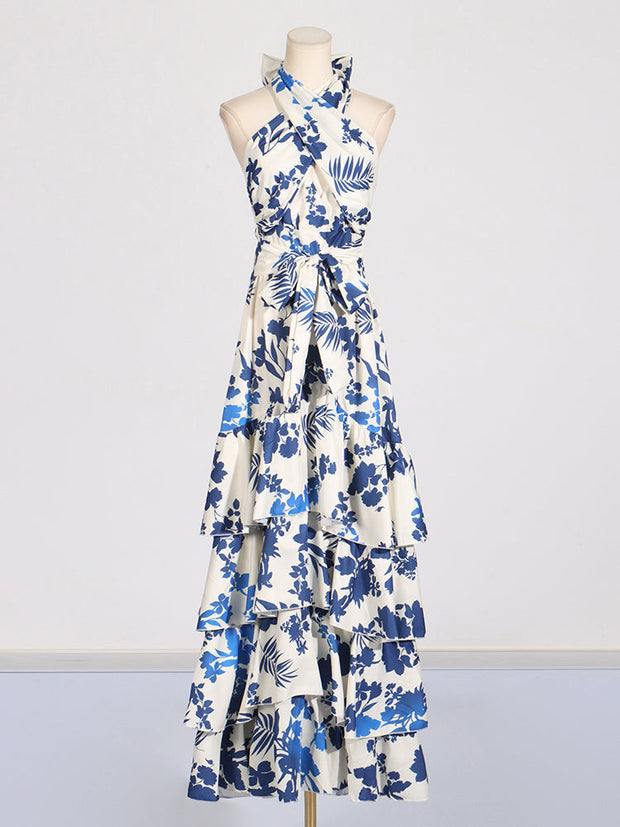 Fine - Maxikleid mit besonderem Muster