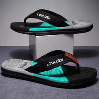 Herren-Sandalen mit strukturierter Sohle und Riemen - Peter