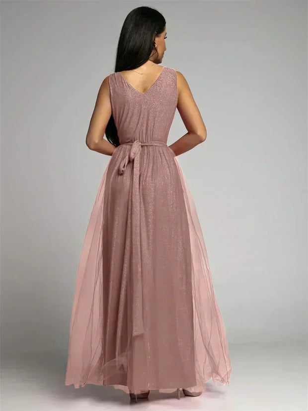 Thea - Elegantes Kleid mit V-Ausschnitt