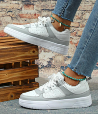 Sophie – Modische Soft Sneaks Sneaker für Damen mit Leopardenmuster und aufregenden Prints