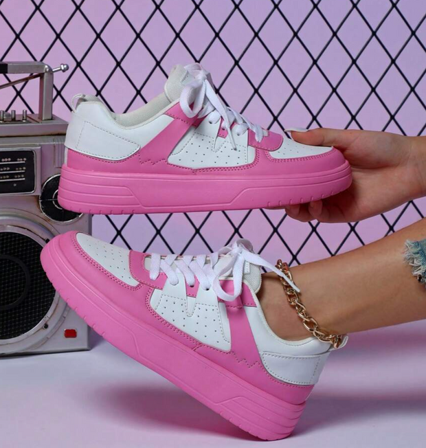 Sophie – Modische Soft Sneaks Sneaker für Damen mit Leopardenmuster und aufregenden Prints