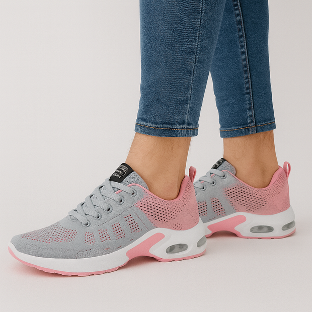 Damen-Turnschuhe mit hoher Sohle - Soren