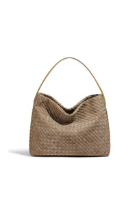 Damen Tragetasche elegant geflochtenes Design