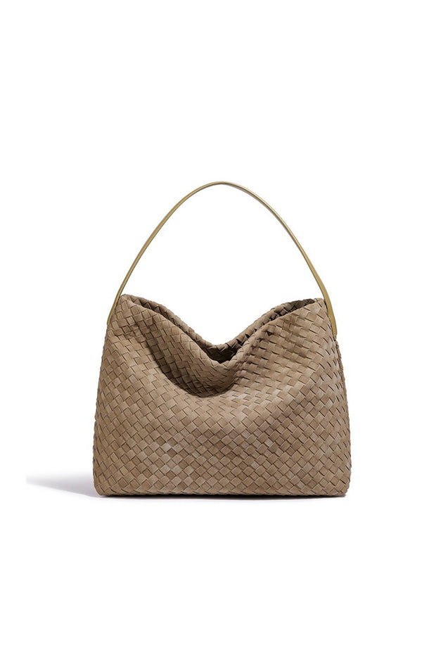 Damen Tragetasche elegant geflochtenes Design