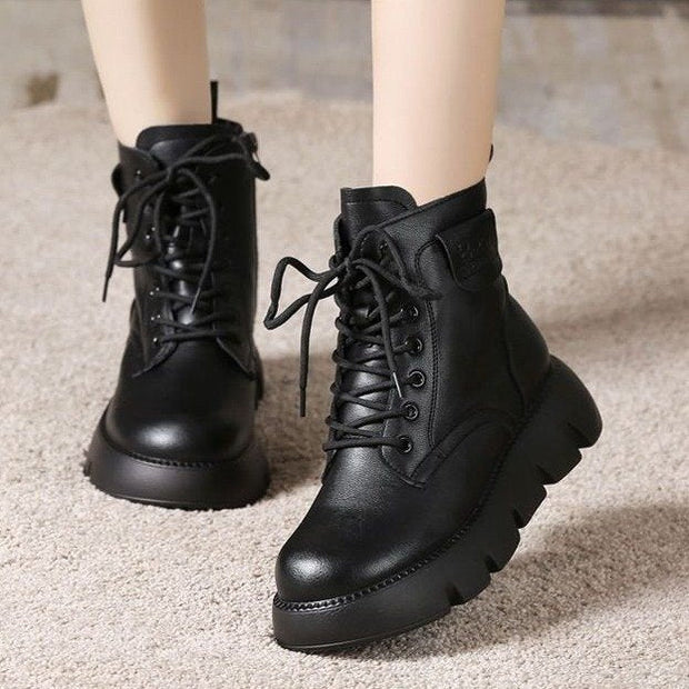 Damen-Winterstiefel mit Umschlingungseffekt - Mauri