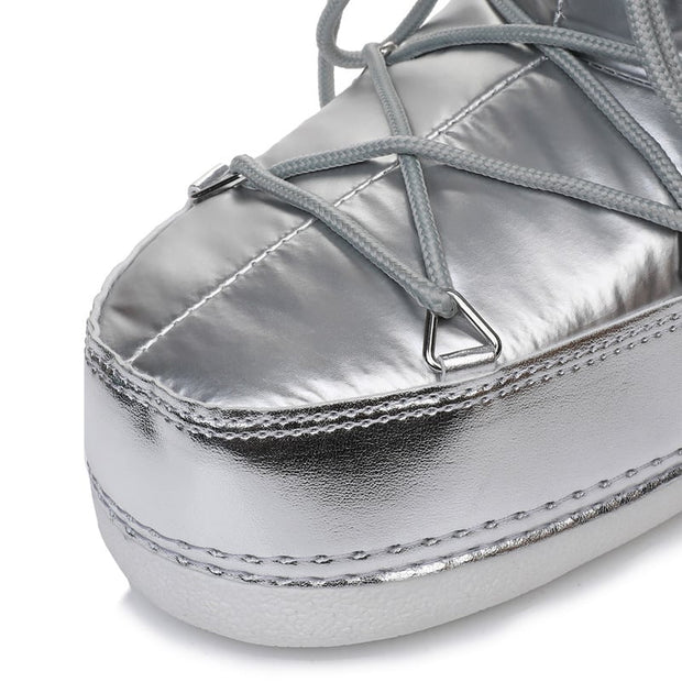 Wasserdichte, gepolsterte Schneestiefel für Damen - Kolesa