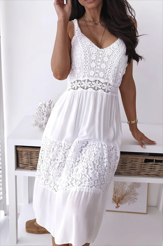 Kleid mit Spitze