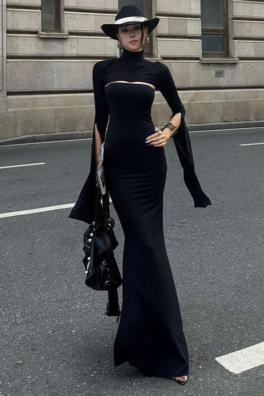 Asymmetrisches Maxikleid