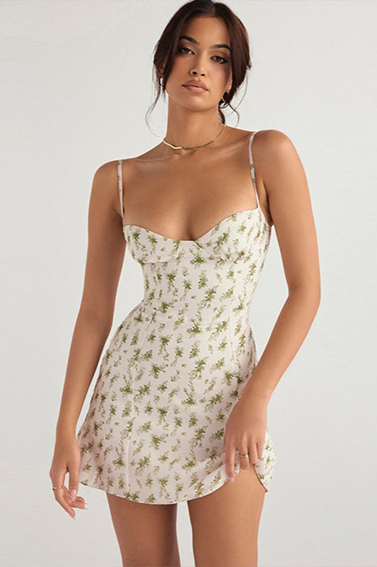 Ärmelloses Minikleid mit A-Linie