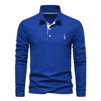 Langärmeliges Herren-Poloshirt - Dario