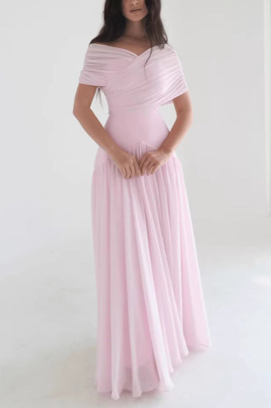 Maxikleid in Rosa
