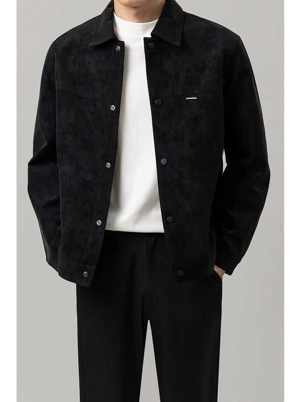 Herrenjacke in Wildlederoptik - Veyran