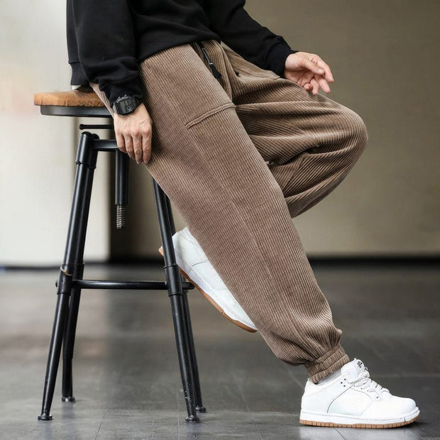 Krinson Schwere Cord Jogginghose