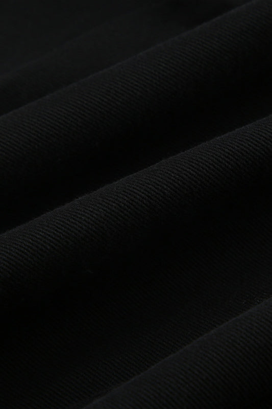 Hose im Vintage-Stil in Schwarz